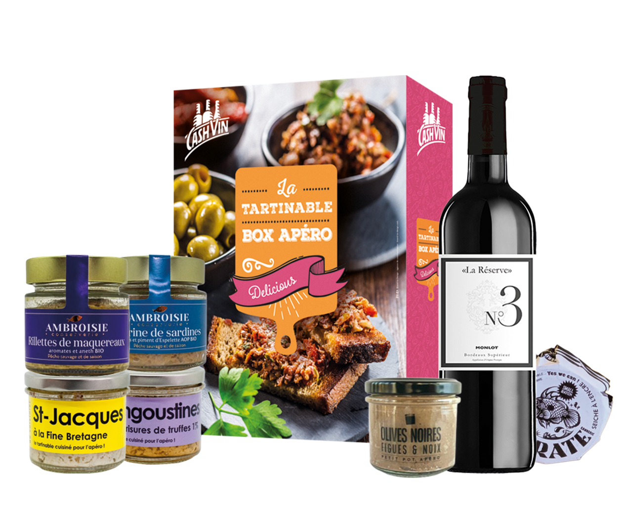 Box Apéro, la Tartinable