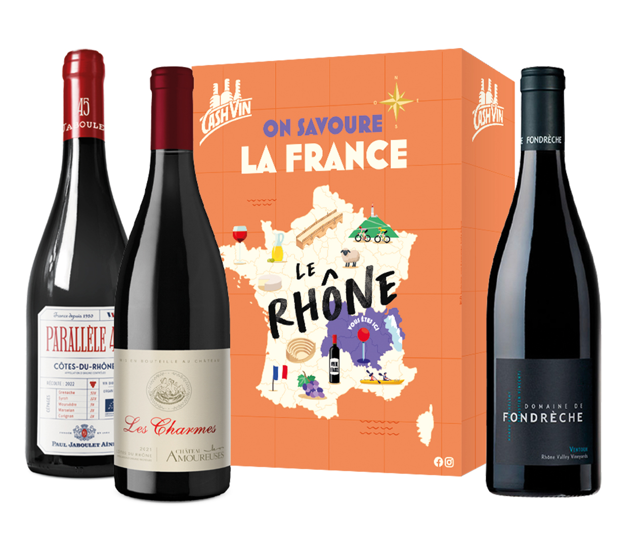 On Savoure la France : le Rhône